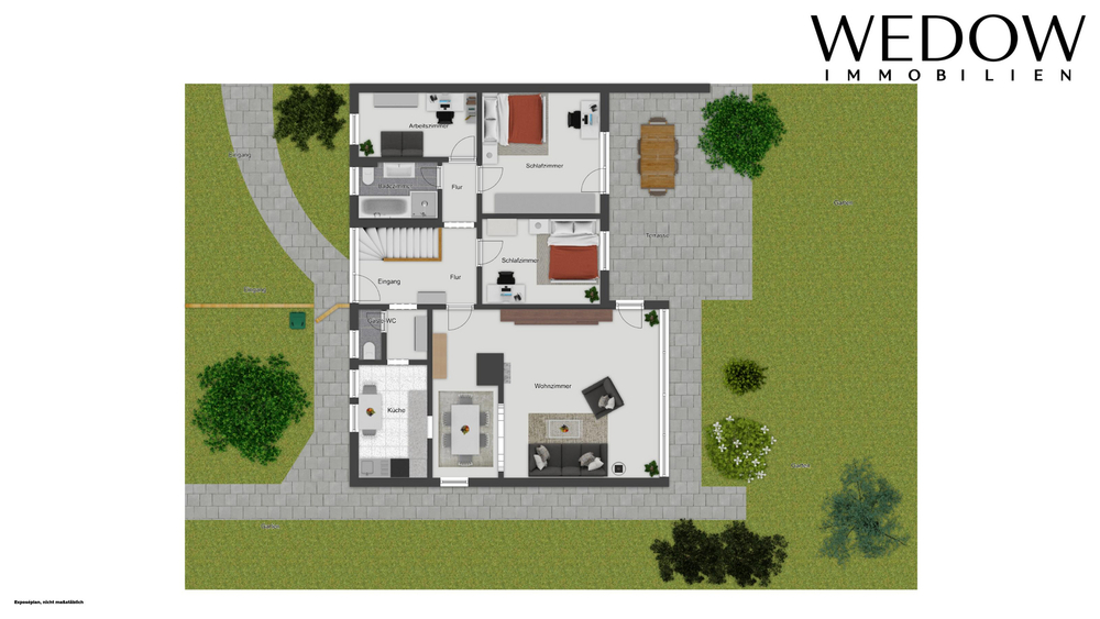 WürselenLinden-Neusen - Bungalow-Charme auf schönem Sonnengrundstück - Einfamilienhaus Würselen | Angebot:27289276