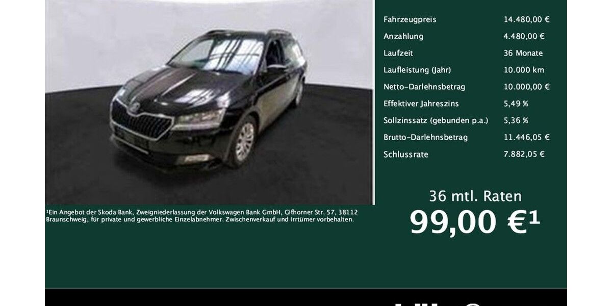Skoda Fabia 76.490 km 14.480 &euro; Koblenz 56076