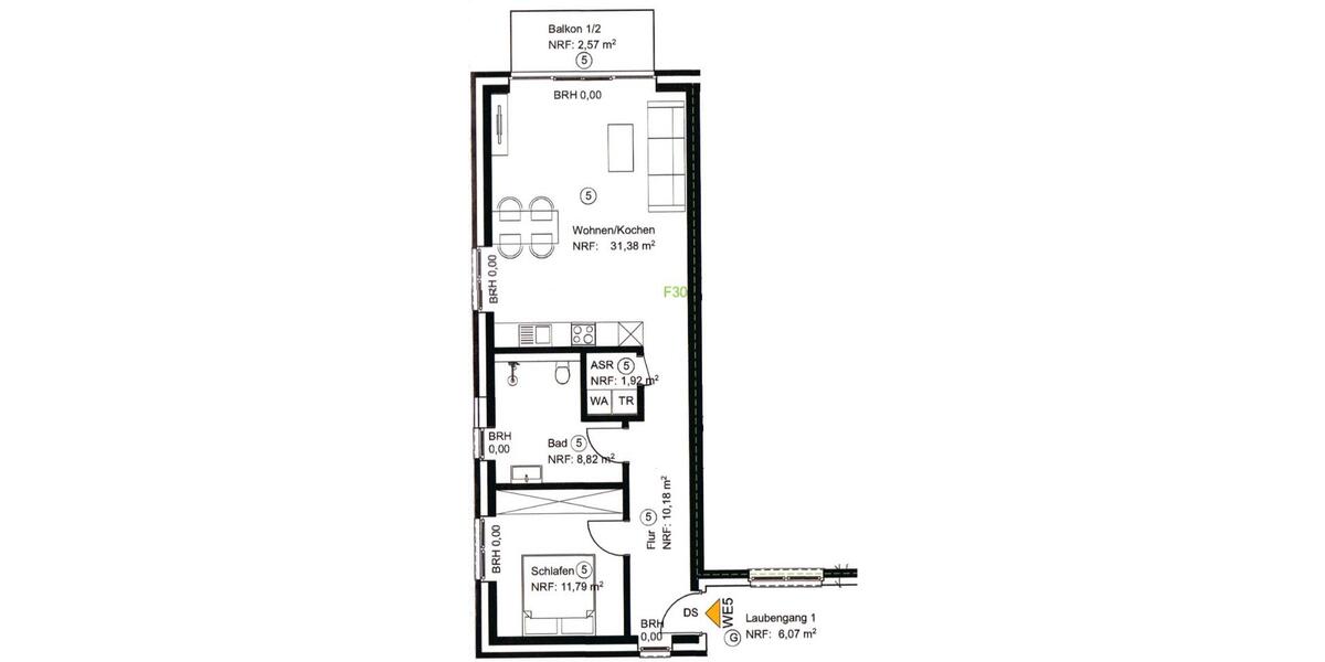 Etagenwohnung Kaltenkirchen - 2 Zimmer, 67 m&sup2;, 1.085&euro; | Angebot:26183336