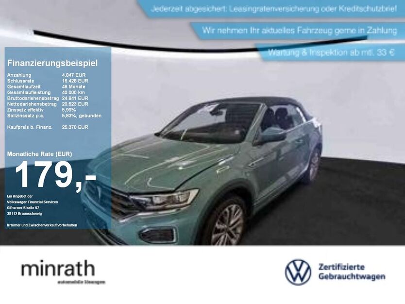 VW T-Roc 49.059 km 24.900 € Moers 47441