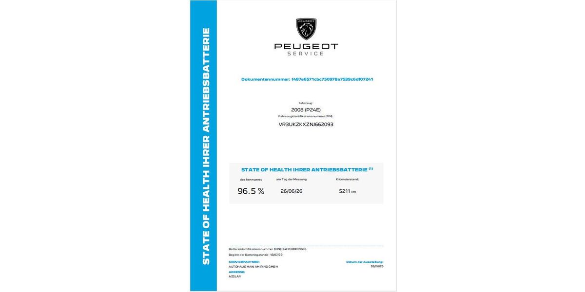 Peugeot 2008 5.211 km 23.890 &euro; Giessen 35394