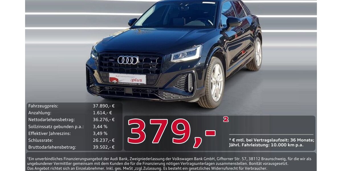 Audi Q2 28.778 km 36.890 &euro; Ingolstadt 85057