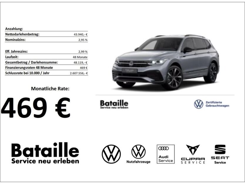 VW Tiguan Allspace 7.614 km 43.940 € Jülich 52428