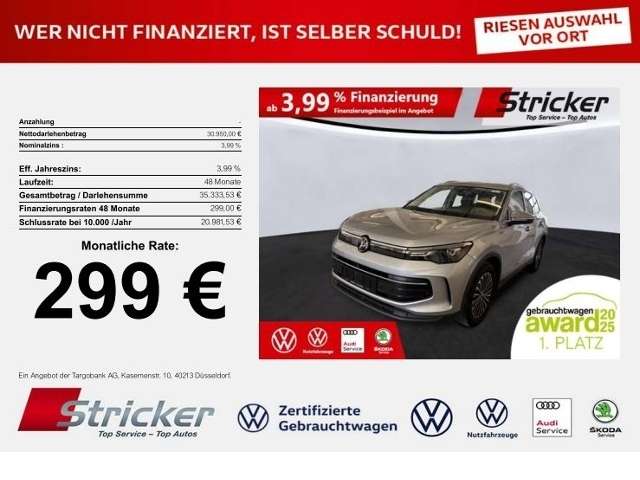 VW Tiguan 19.340 km 30.949 &euro; Detmold 32760