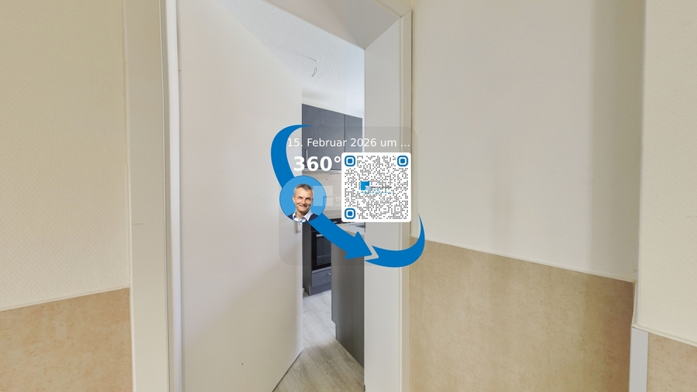 Feldstadt: Helle 2-Zimmer-Wohnung Balkon, Einbauküche & Tageslichtbad – nur 6 Wohnungen! - Etagenwohnung Schwerin Feldstadt | Angebot:26866728