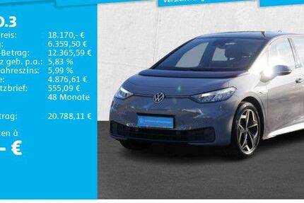VW ID.3 72.740 km 16.950 &euro; Lehrte 31275