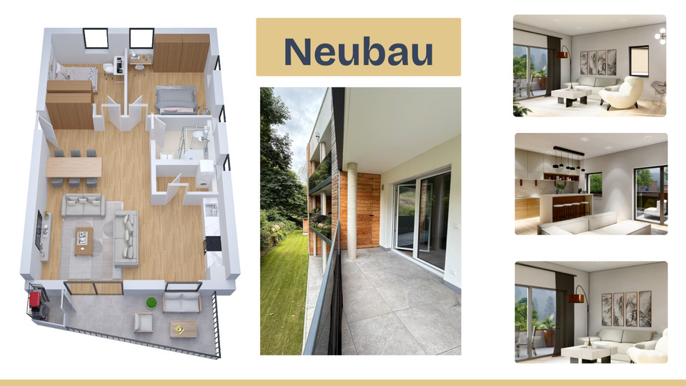 Erdgeschoßwohnung Nordrach - 2 Zimmer, 82 m&sup2;, 338.000&euro; | Angebot:24902973