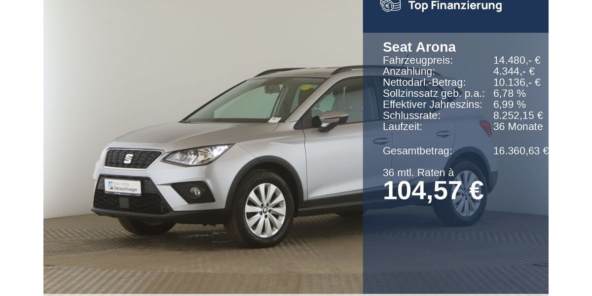Seat Arona 43.085 km 13.980 &euro; Wedel 22880