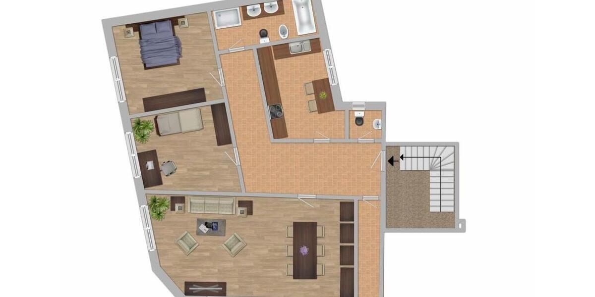 Helle 3-Zimmer-Wohnung im Herzen von Wildeshausen 3 zimmer