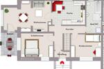 Erdgeschoßwohnung Viereth-Trunstadt Trunstadt - 3 Zimmer, 78 m&sup2;, 740&euro; | Angebot:26448831