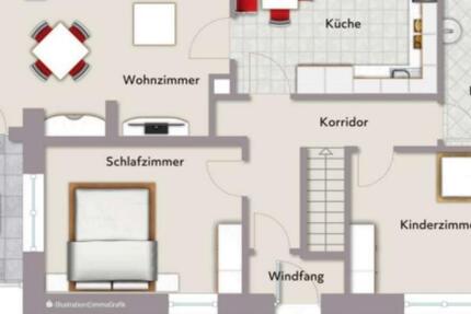 Wohnung Viereth-Trunstadt Trunstadt - 3 Zimmer, 78 m&sup2;, 740&euro; | Angebot:26448831