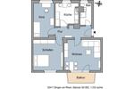 Etagenwohnung Bingen am Rhein - 3 Zimmer, 85 m&sup2;, 730&euro; | Angebot:26434281