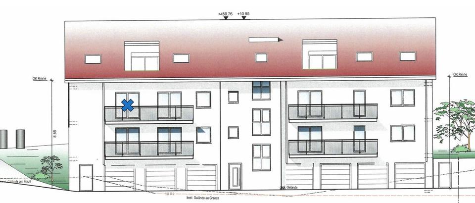 Etagenwohnung Ellwangen (Jagst) - 2 Zimmer, 47 m&sup2;, 690&euro; | Angebot:26313649
