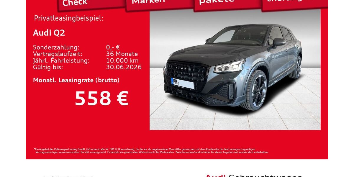 Audi Q2 1.899 km 39.930 &euro; Hamburg 22419