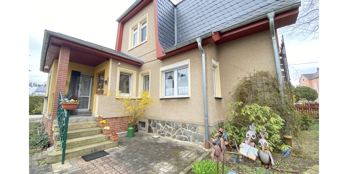 Charmante Doppelhaushälfte für idyllisches Familienwohnen mit großem Grundstück in bester Lage - Doppelhaushälfte Weinböhla | Angebot:26477754
