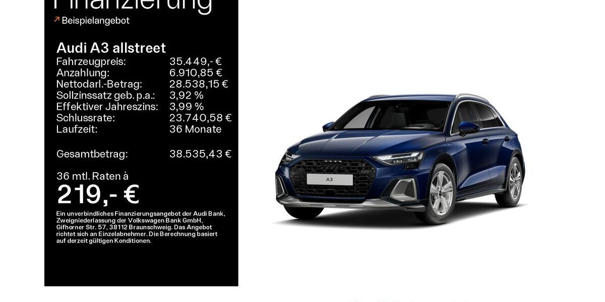 Audi A3 3.900 km 35.449 &euro; Mühlheim 63165
