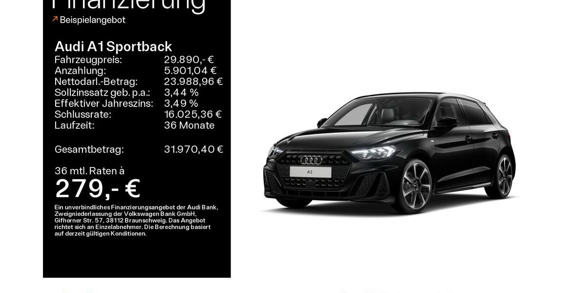 Audi A1 4.672 km 29.890 &euro; Hofheim 65719