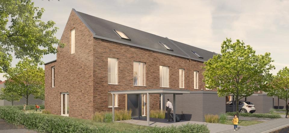 Neubau Reihenhäuser mit Dachterrasse und Garten in Handewitt zimmer