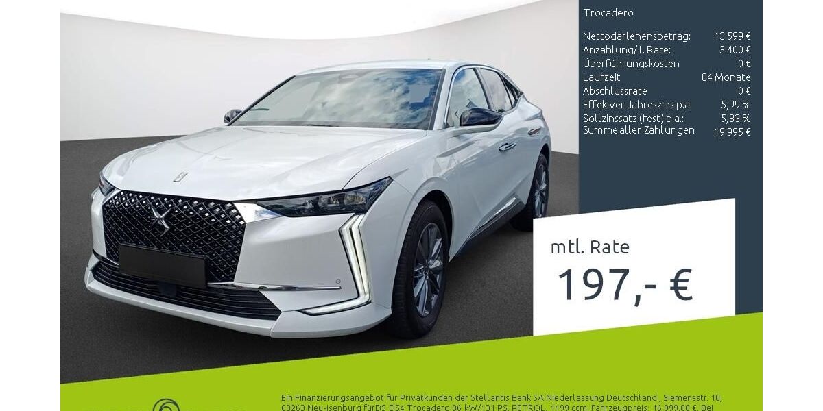 DS Automobiles DS4 28.700 km 16.999 &euro; Dülmen 48249