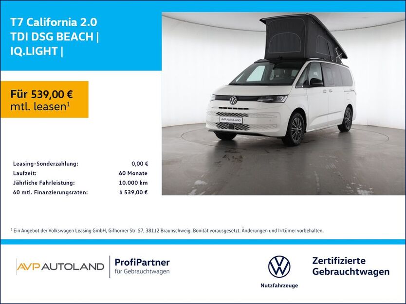 VW T7 California 5.000 km 68.390 € Plattling 94447
