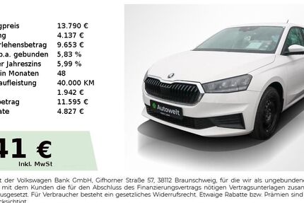 Skoda Fabia 64.450 km 13.330 &euro; Nürnberg 90431