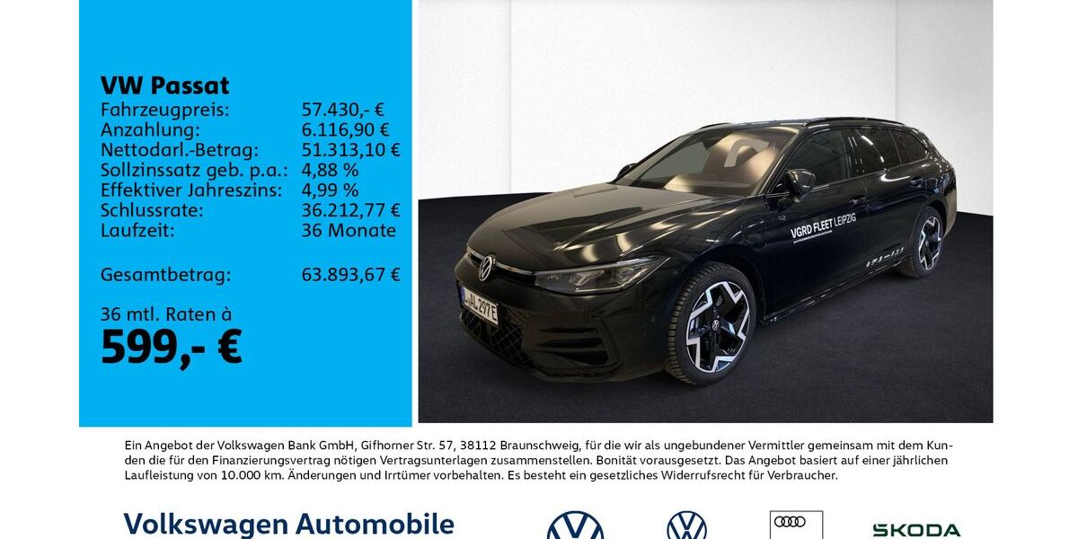 VW Passat 12.500 km 57.430 &euro; Leipzig 04178