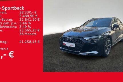 Audi A3 8.204 km 37.420 € Ulm 89073