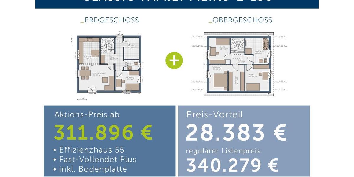Einfamilienhaus Versmold - 5 Zimmer, 136 m&sup2;, 1.600&euro; | Angebot:26396781
