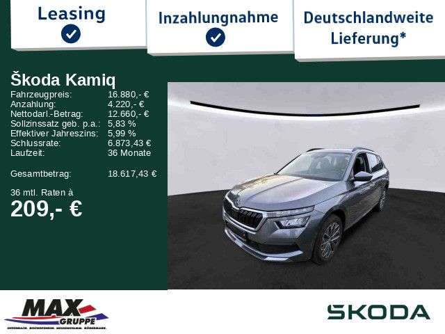 Skoda Kamiq 54.900 km 16.880 &euro; Rödermark 63322