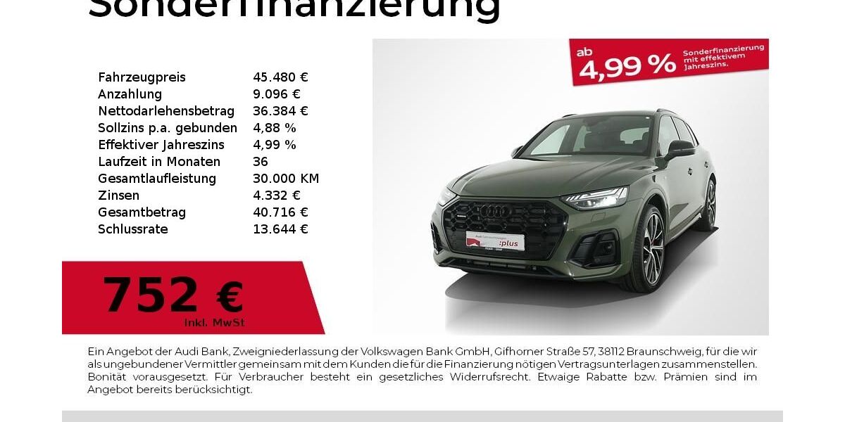 Audi Q5 74.800 km 45.480 &euro; Nürnberg 90441