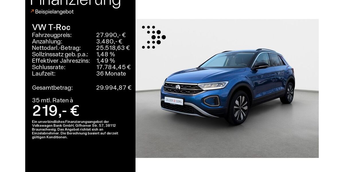 VW T-Roc 30.500 km 25.990 &euro; Haßfurt 97437
