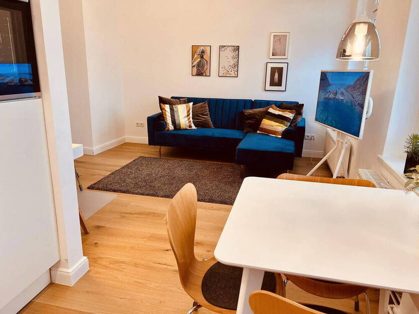 Möblierte 1,5-Zimmer-Wohnung mit Weitblick - modern & ruhig gelegen in Berlin-Oberschöneweide