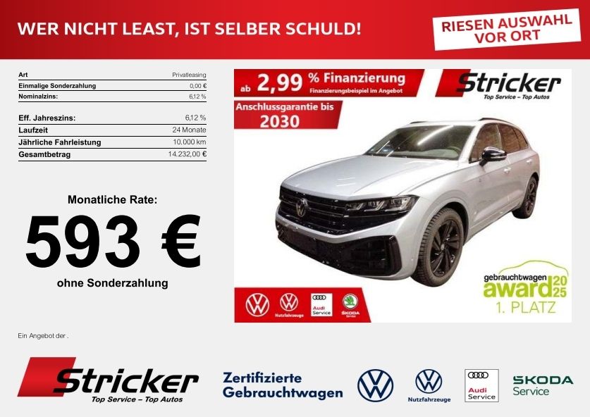 VW Touareg 8.127 km 69.889 &euro; Detmold 32760