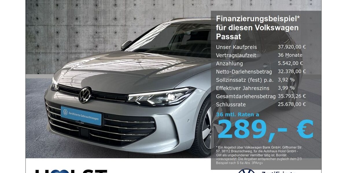 VW Passat 25.096 km 37.920 &euro; Scheeßel 27383