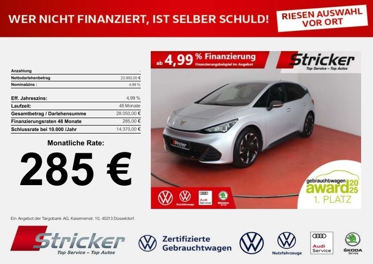 Cupra Born 52.506 km 23.498 &euro; Detmold 32760