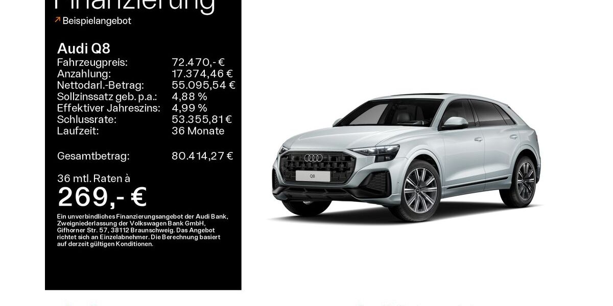 Audi Q8 24.562 km 69.999 &euro; Hofheim 65719
