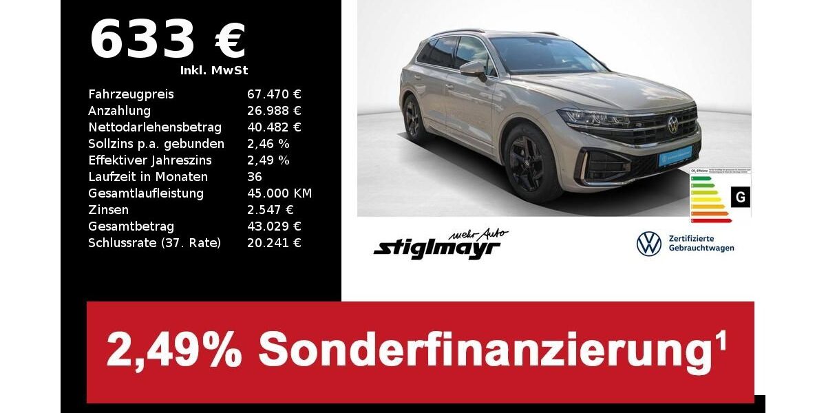 VW Touareg 36.690 km 66.990 &euro; Schrobenhausen 86529