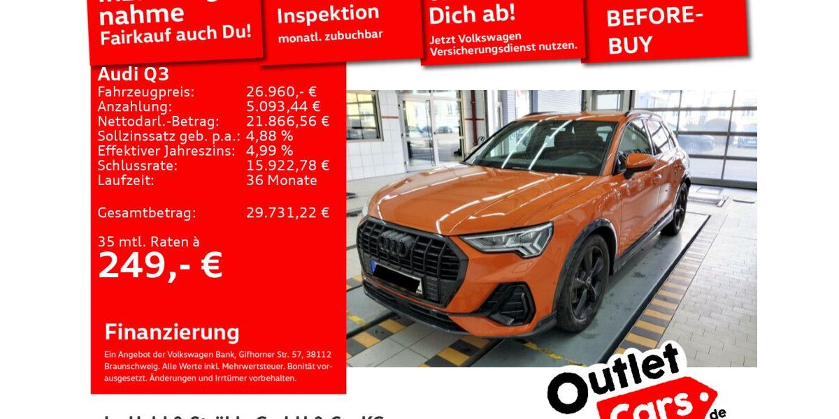 Audi Q3 71.820 km 26.460 &euro; Senden 89250