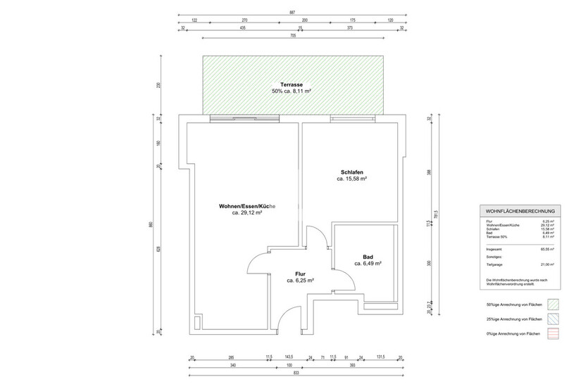 WINDISCH IMMOBILIEN - Zweizimmer Neubau Gartenwohnung in begehrter Lage von FFB! 2 zimmer