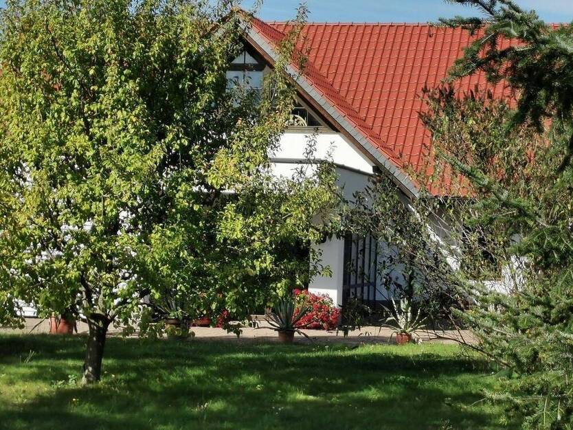 Provisionsfrei direkt vom Eigentümer - freistehendes massives EFH zum eigenen Innenausbau auf großem Grundstück am Feldrand!