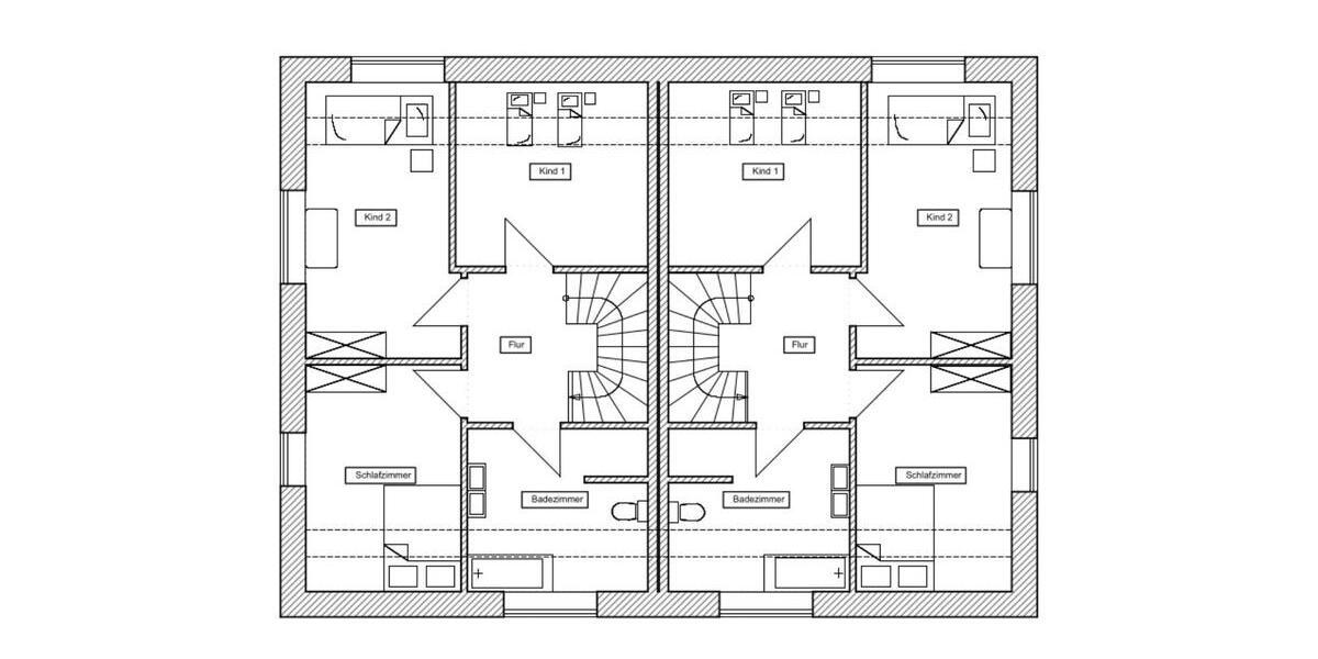 Doppelhaushälfte Neubau KfW 40 Erstbezug 5 zimmer
