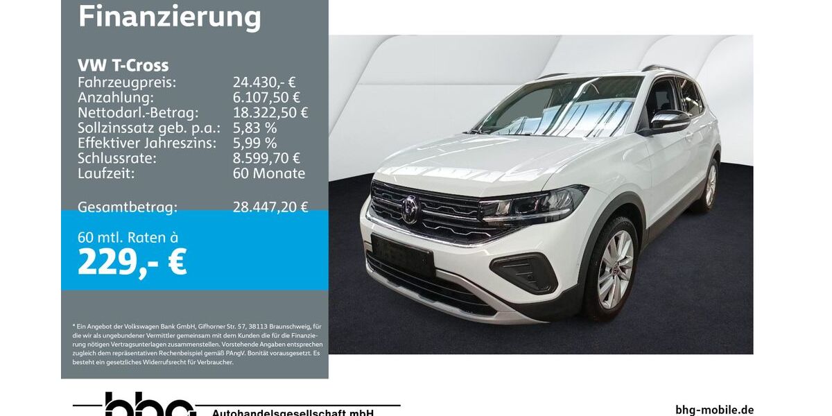 VW T-Cross 15.974 km 24.430 &euro; Bühl 77815