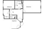 Etagenwohnung Chemnitz Schloßchemnitz - 2 Zimmer, 49 m&sup2;, 49.000&euro; | Angebot:26710191