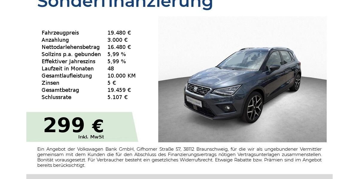 Seat Arona 26.500 km 19.480 &euro; Roth 91154