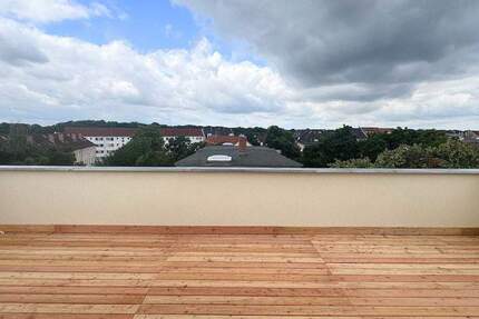 Ein Blick zum Träumen! + Erstbezug mit Dachterrasse + dunkles Parkett + Fußbodenheizung + Turmzimmer 3 zimmer