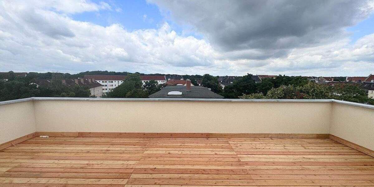 Ein Blick zum Träumen! + Erstbezug mit Dachterrasse + dunkles Parkett + Fußbodenheizung + Turmzimmer 3 zimmer
