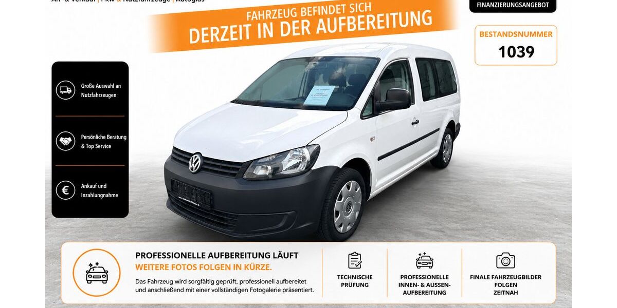 VW Caddy Maxi 99.800 km 12.990 &euro; Solingen 42655
