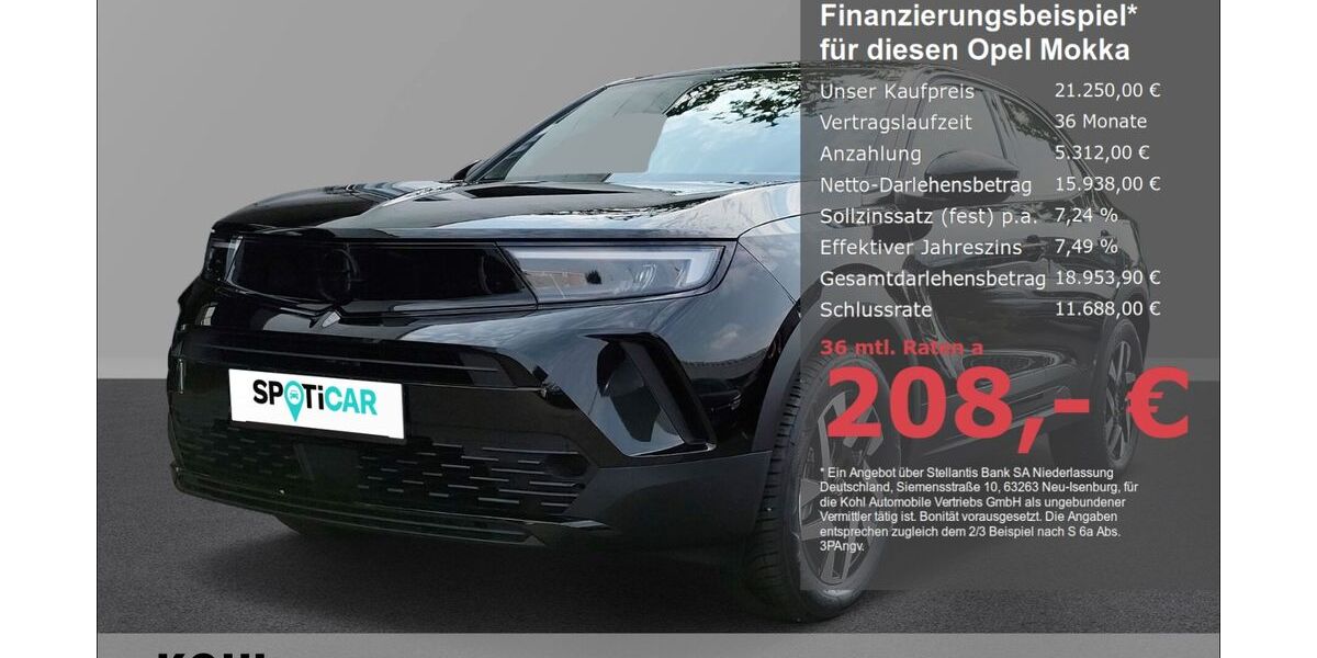 Opel Mokka 19.550 km 21.250 &euro; Aachen 52078