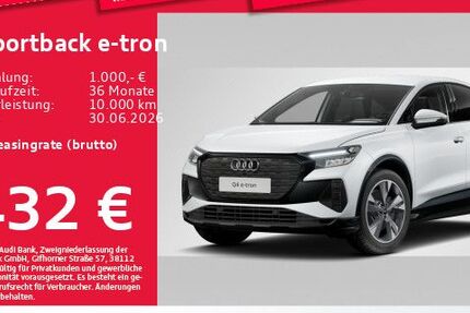 Audi Q4 e-tron 2.123 km 45.182 &euro; Eching 85386
