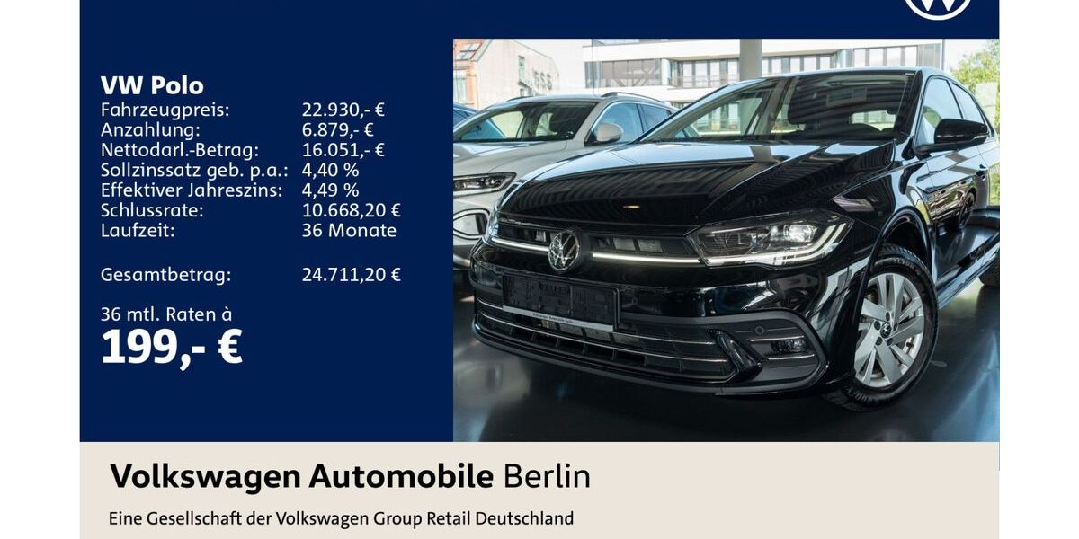 VW Polo 12.817 km 22.930 &euro; Berlin 10587